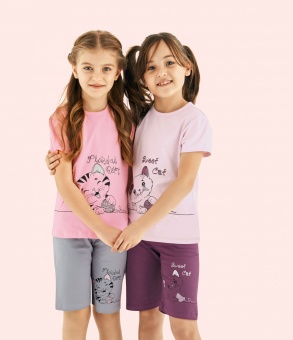 пижама для девочки арт.10128 по цене 550 руб.